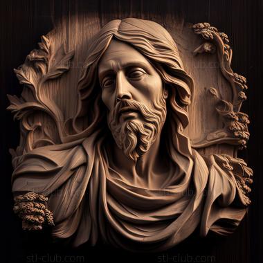 3D model st jesus (STL)